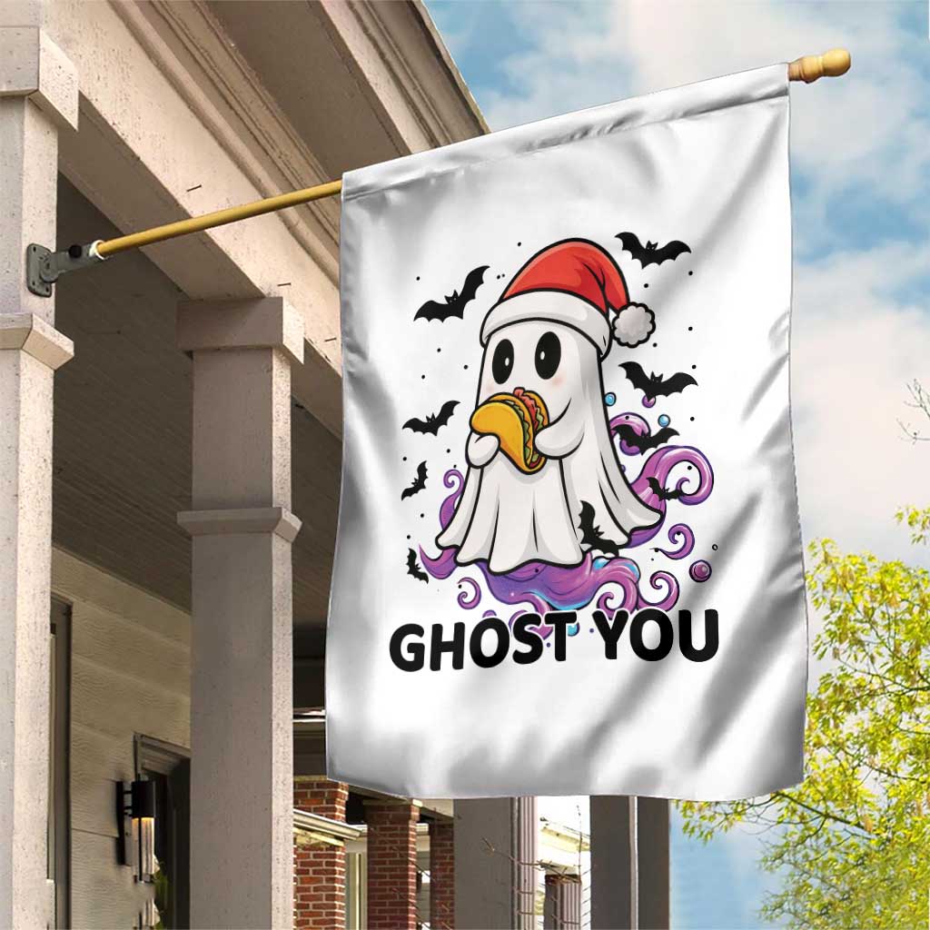 Funny Ghost Halloween Christmas Garden Flag Ghost You - Wonder Print Shop