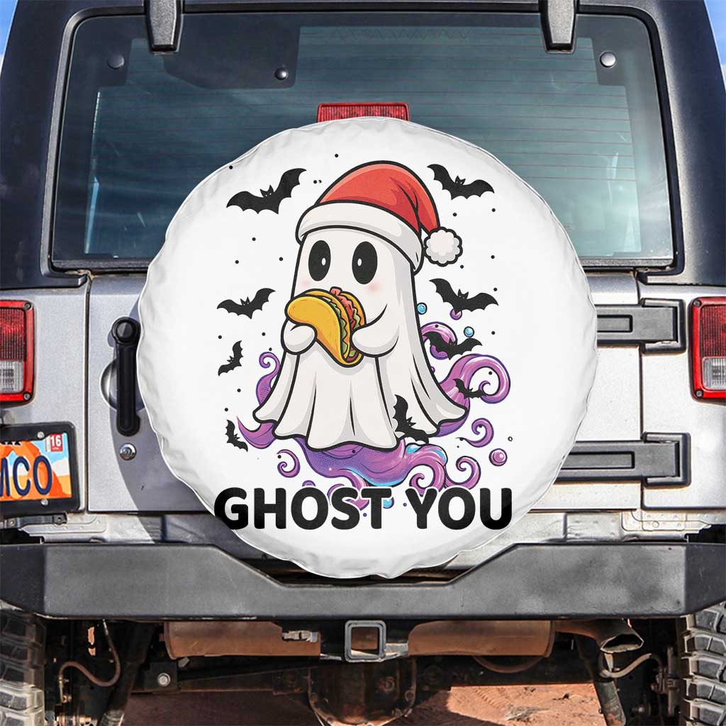 Funny Ghost Halloween Christmas Spare Tire Cover Ghost You - Wonder Print Shop