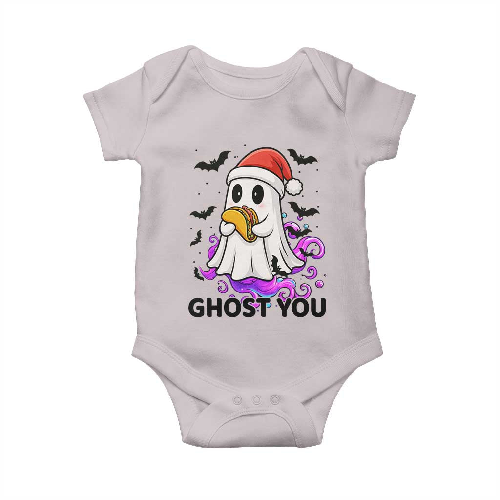 Funny Ghost Halloween Christmas Baby Onesie Ghost You - Wonder Print Shop