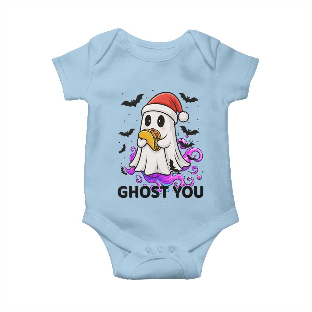 Funny Ghost Halloween Christmas Baby Onesie Ghost You - Wonder Print Shop