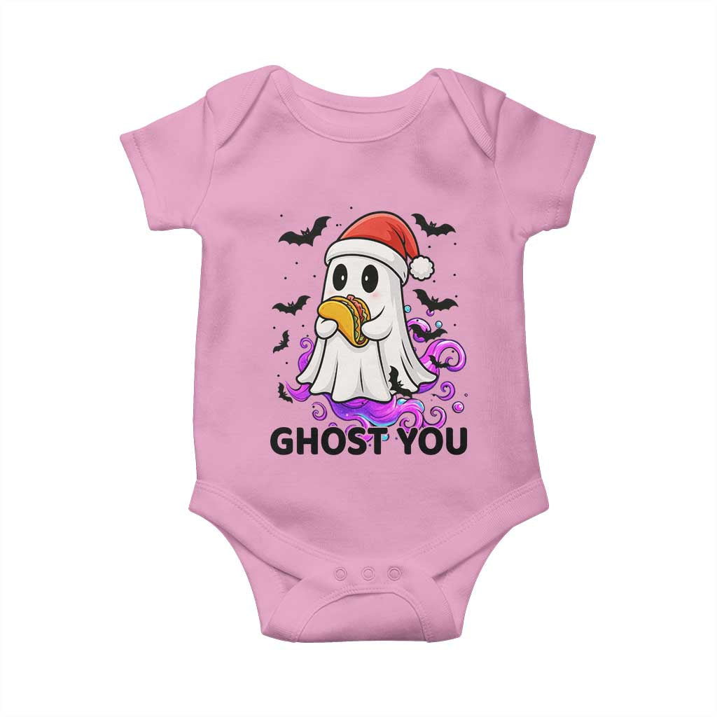Funny Ghost Halloween Christmas Baby Onesie Ghost You - Wonder Print Shop