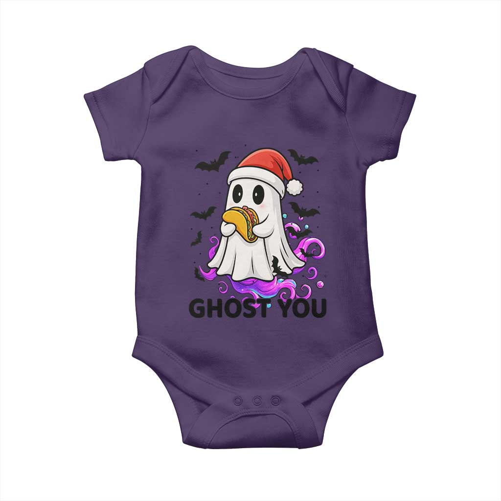 Funny Ghost Halloween Christmas Baby Onesie Ghost You - Wonder Print Shop