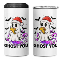 Funny Ghost Halloween Christmas 4 in 1 Can Cooler Tumbler Ghost You - Wonder Print Shop