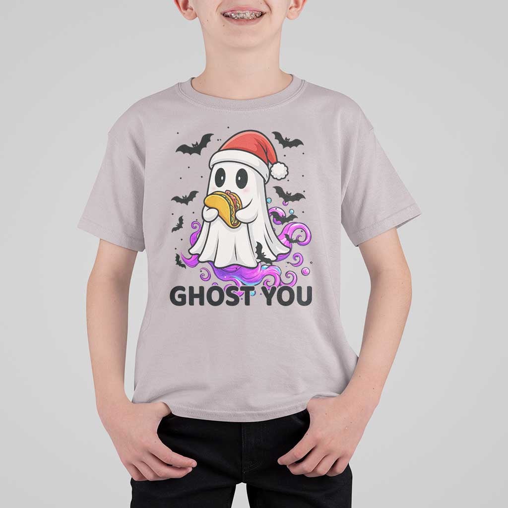 Funny Ghost Halloween Christmas T Shirt For Kid Ghost You - Wonder Print Shop