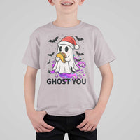 Funny Ghost Halloween Christmas T Shirt For Kid Ghost You - Wonder Print Shop