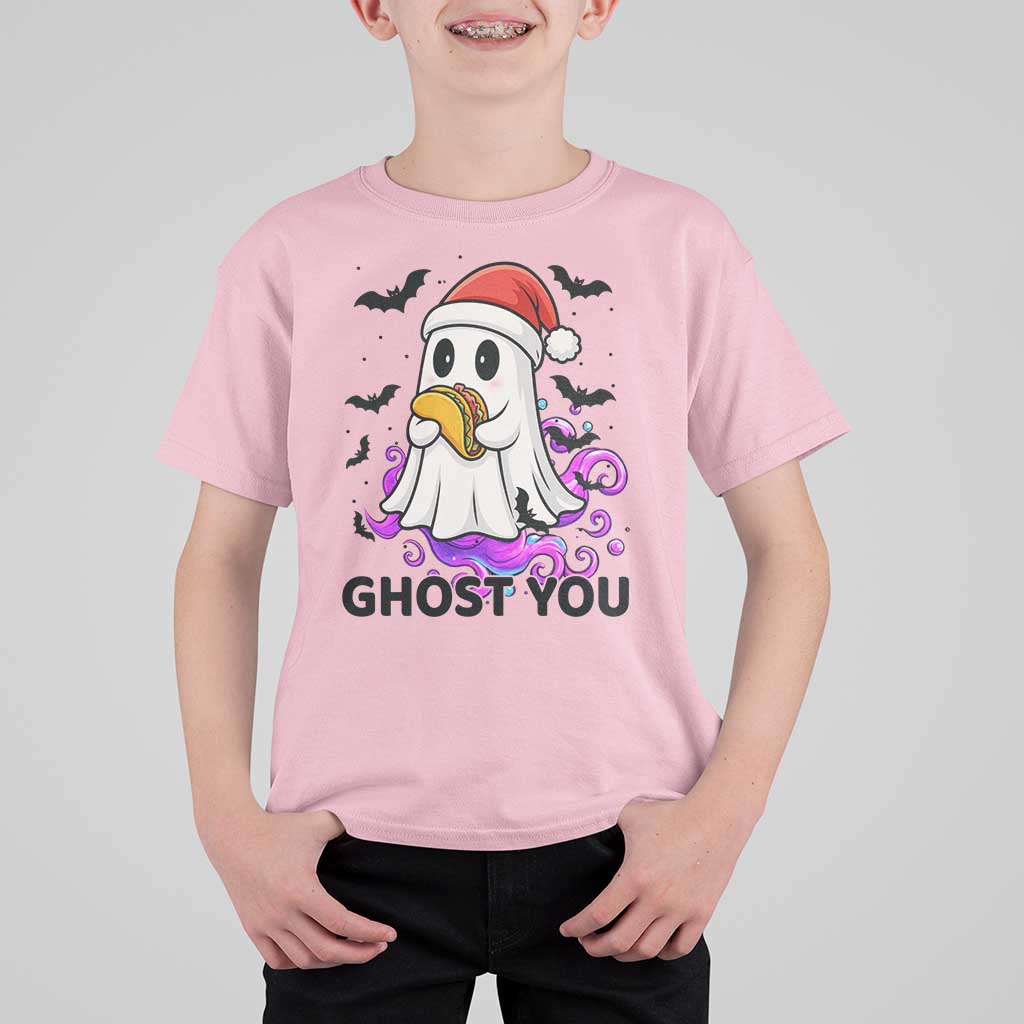 Funny Ghost Halloween Christmas T Shirt For Kid Ghost You - Wonder Print Shop