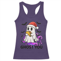 Funny Ghost Halloween Christmas Racerback Tank Top Ghost You - Wonder Print Shop