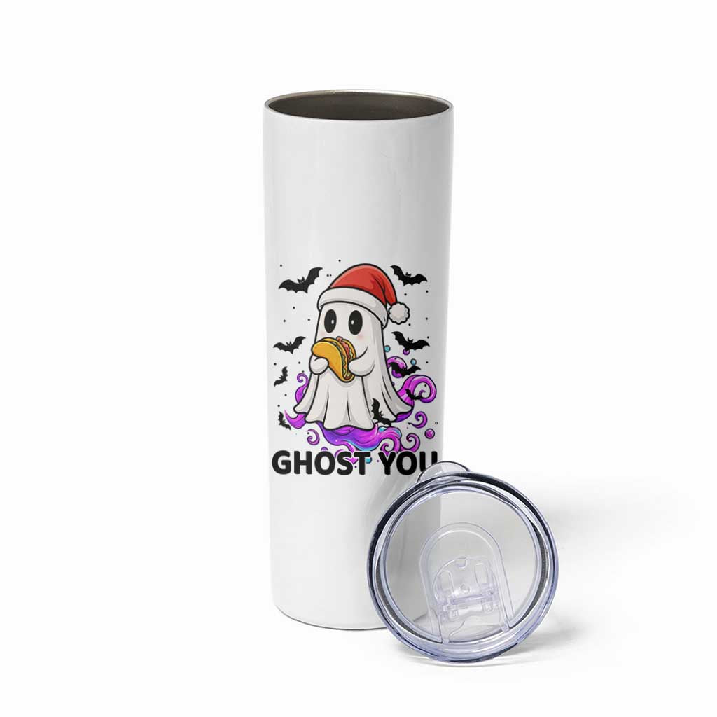 Funny Ghost Halloween Christmas Skinny Tumbler Ghost You - Wonder Print Shop