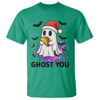 Funny Ghost Halloween Christmas T Shirt Ghost You - Wonder Print Shop