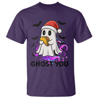 Funny Ghost Halloween Christmas T Shirt Ghost You - Wonder Print Shop