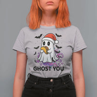 Funny Ghost Halloween Christmas T Shirt For Women Ghost You - Wonder Print Shop