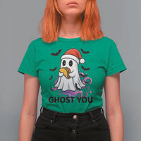 Funny Ghost Halloween Christmas T Shirt For Women Ghost You - Wonder Print Shop