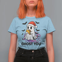 Funny Ghost Halloween Christmas T Shirt For Women Ghost You - Wonder Print Shop