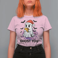 Funny Ghost Halloween Christmas T Shirt For Women Ghost You - Wonder Print Shop
