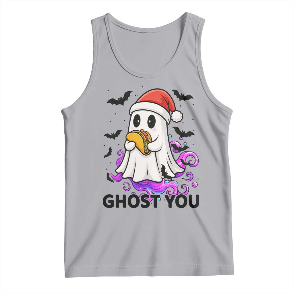 Funny Ghost Halloween Christmas Tank Top Ghost You - Wonder Print Shop