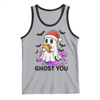 Funny Ghost Halloween Christmas Tank Top Ghost You - Wonder Print Shop