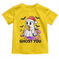 Funny Ghost Halloween Christmas Toddler T Shirt Ghost You - Wonder Print Shop