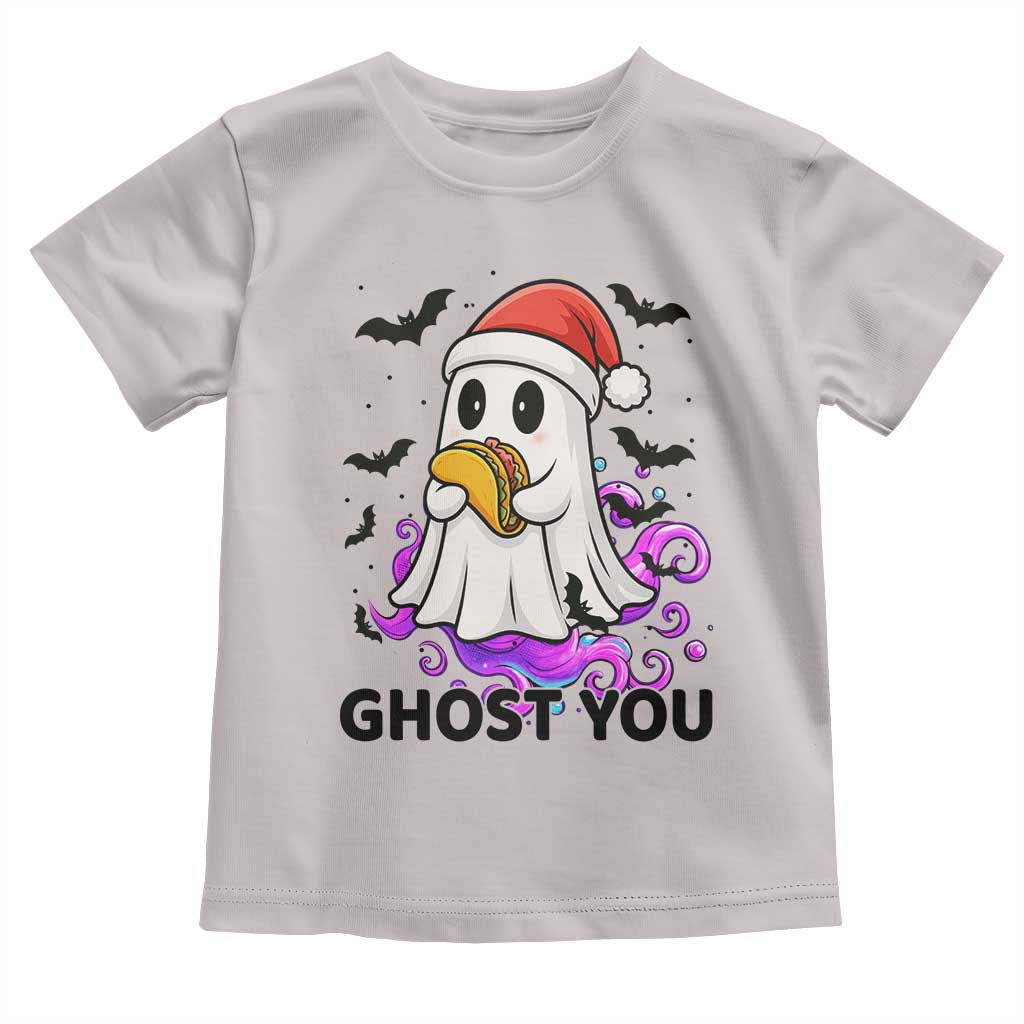 Funny Ghost Halloween Christmas Toddler T Shirt Ghost You - Wonder Print Shop