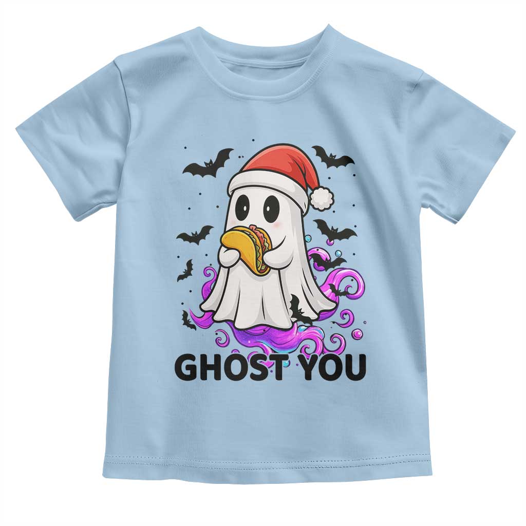 Funny Ghost Halloween Christmas Toddler T Shirt Ghost You - Wonder Print Shop