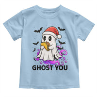 Funny Ghost Halloween Christmas Toddler T Shirt Ghost You - Wonder Print Shop