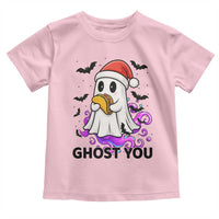 Funny Ghost Halloween Christmas Toddler T Shirt Ghost You - Wonder Print Shop