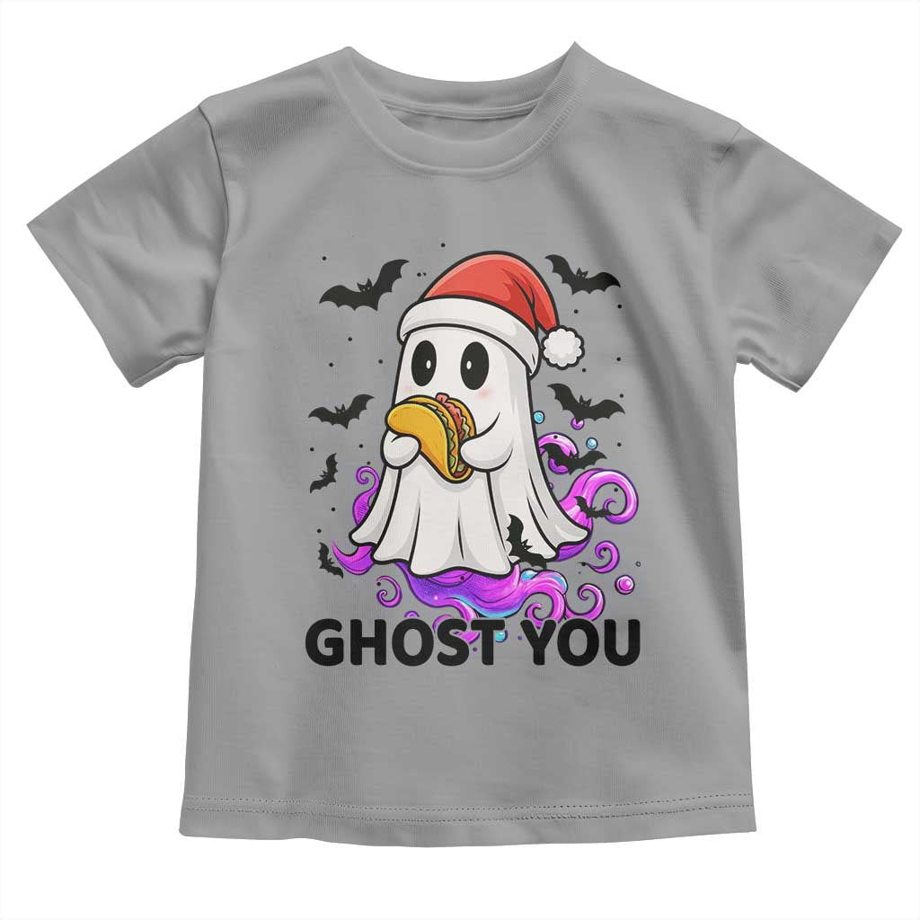 Funny Ghost Halloween Christmas Toddler T Shirt Ghost You - Wonder Print Shop