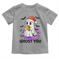 Funny Ghost Halloween Christmas Toddler T Shirt Ghost You - Wonder Print Shop