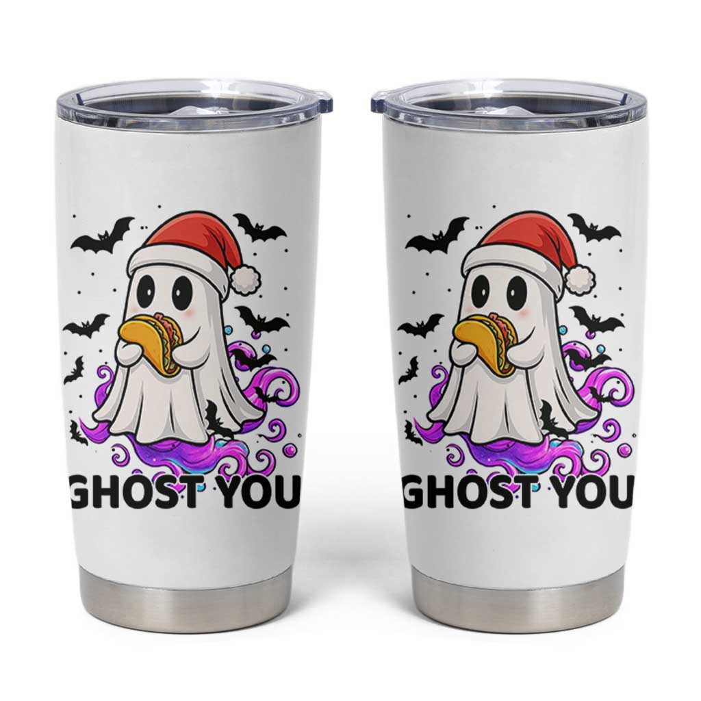 Funny Ghost Halloween Christmas Tumbler Cup Ghost You - Wonder Print Shop