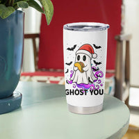 Funny Ghost Halloween Christmas Tumbler Cup Ghost You - Wonder Print Shop
