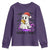 Funny Ghost Halloween Christmas Youth Sweatshirt Ghost You - Wonder Print Shop