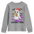 Funny Ghost Halloween Christmas Youth Sweatshirt Ghost You - Wonder Print Shop