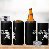 Funny Jesus Christian Meme 4 in 1 Can Cooler Tumbler You Are Ready