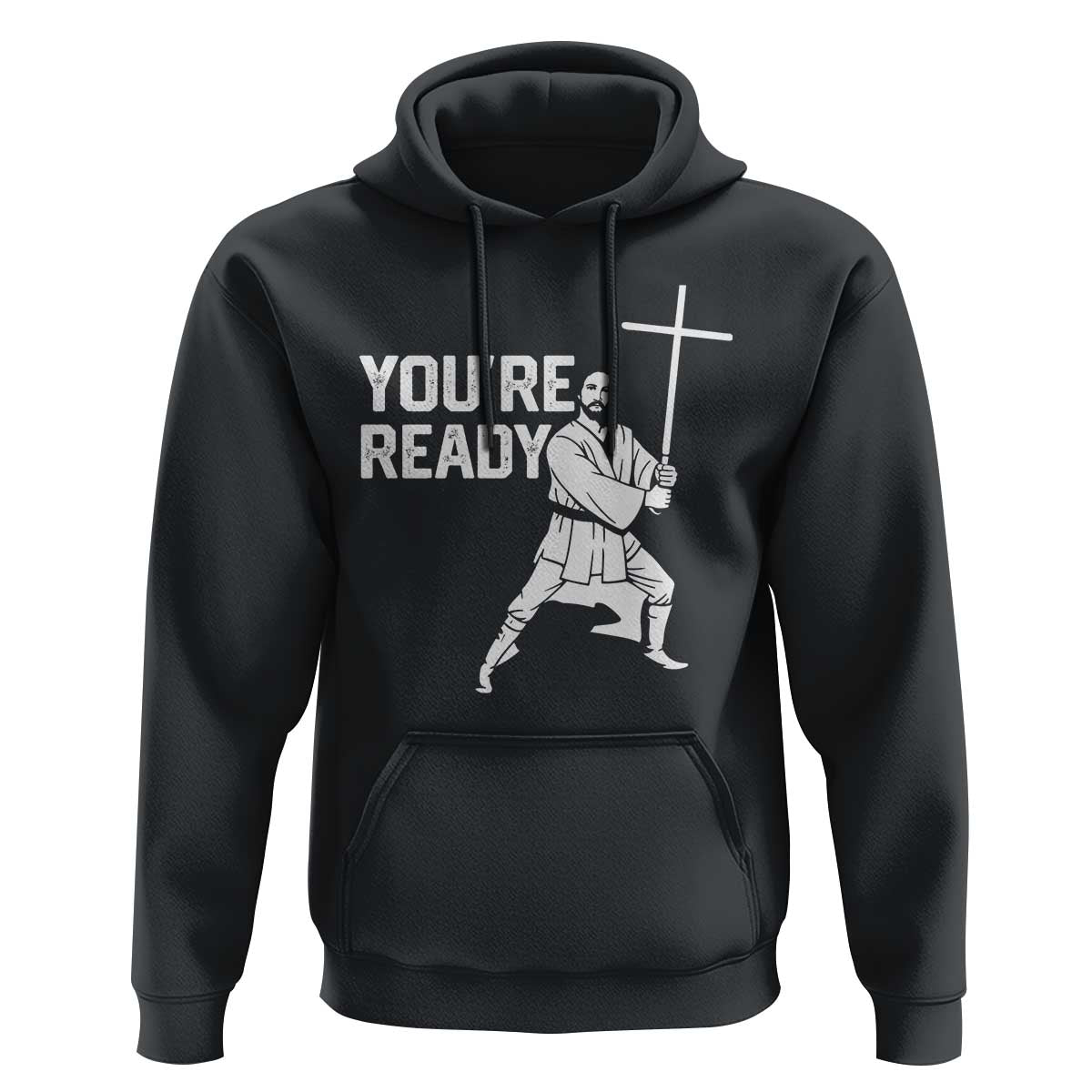 Funny Jesus Christian Meme Hoodie You Are Ready - Wonder Print Shop