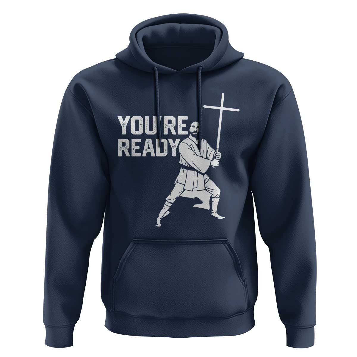 Funny Jesus Christian Meme Hoodie You Are Ready - Wonder Print Shop