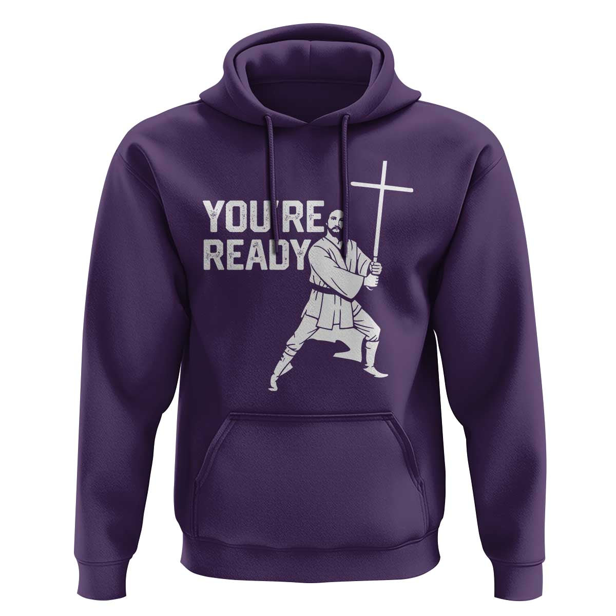 Funny Jesus Christian Meme Hoodie You Are Ready - Wonder Print Shop