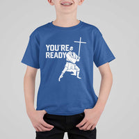 Funny Jesus Christian Meme T Shirt For Kid You Are Ready - Wonder Print Shop