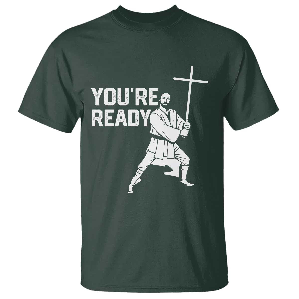 Funny Jesus Christian Meme T Shirt You Are Ready - Wonder Print Shop