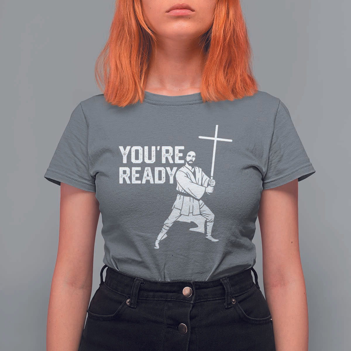 Funny Jesus Christian Meme T Shirt For Women You Are Ready - Wonder Print Shop