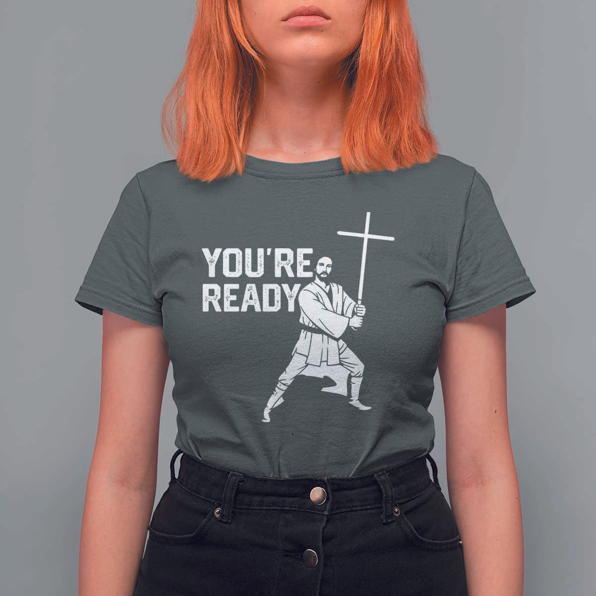 Funny Jesus Christian Meme T Shirt For Women You Are Ready - Wonder Print Shop