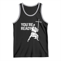 Funny Jesus Christian Meme Tank Top You Are Ready - Wonder Print Shop