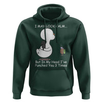 Duck Sarcastic Farm Hoodie In My Head I Have Pecked You 3 Times - Wonder Print Shop