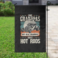 Some Grandpas Play Bingo Real Grandpas Drive Hotrods Garden Flag 1932 American Classic Hotrod