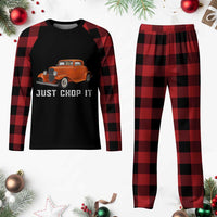 Just Chop It Plaid Pajama Set 1932 American Classic Hotrod