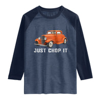 Just Chop It Raglan Shirt 1932 American Classic Hotrod