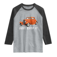 Just Chop It Raglan Shirt 1932 American Classic Hotrod