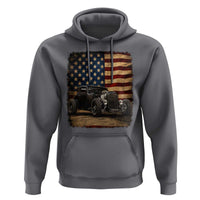 1932 American Classic Hotrod US Flag 4th of July Hoodie