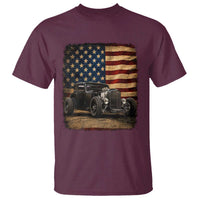 1932 American Classic Hotrod US Flag 4th of July T Shirt