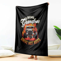 Real Grandpas Drive Hotrods Throw Blanket Vintage 1932 Hotrod