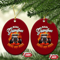 Real Grandpas Drive Hotrods Ceramic Ornament Vintage 1932 Hotrod