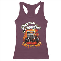 Real Grandpas Drive Hotrods Racerback Tank Top Vintage 1932 Hotrod